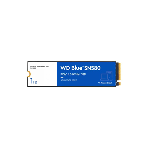 SOLID STATE DRIVE & M.2 WD WD SSD SN580 1TB BLUE NVME