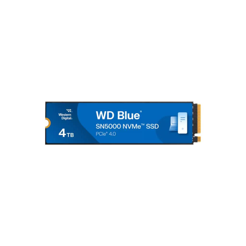 SOLID STATE DRIVE & M.2 WD WD SSD Blue SN5000 4TB M.2 PCIe NVMe Gen4 16Gb/s Read 5500MB