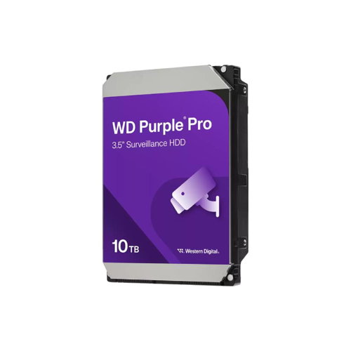HARDDISK VIDEO 24/7 WD HDD WD 10TB AV PURPLE PRO SATA 512MB 7200RPM 5ํY