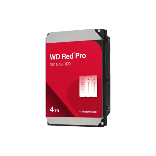 HARDDISK NAS & RAID WD HDD WD REDPRO 3.5" 4TB NAS 7200RPM SATA 256MB 5Y