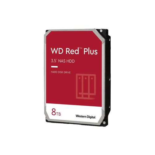HARDDISK NAS & RAID WD HDD WD 8TB RED PLUS
