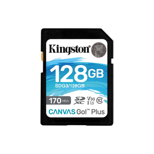 SD CARD KINGSTON KINGSTON Canvas Go! เมมโมรี่การ์ด Plus SD  128GB