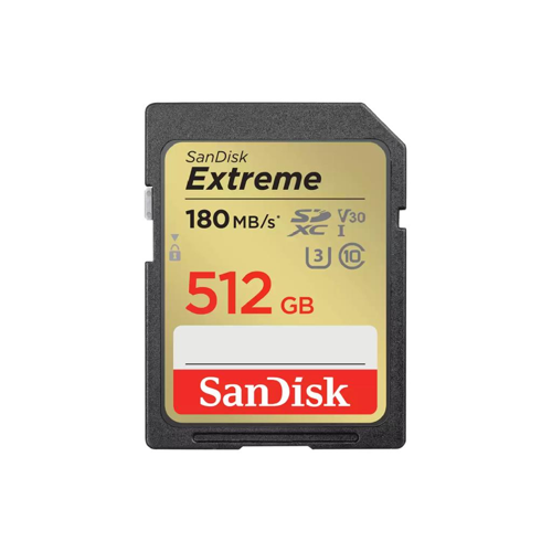 SD CARD SANDISK SD EXTREME SDXVV 512GB