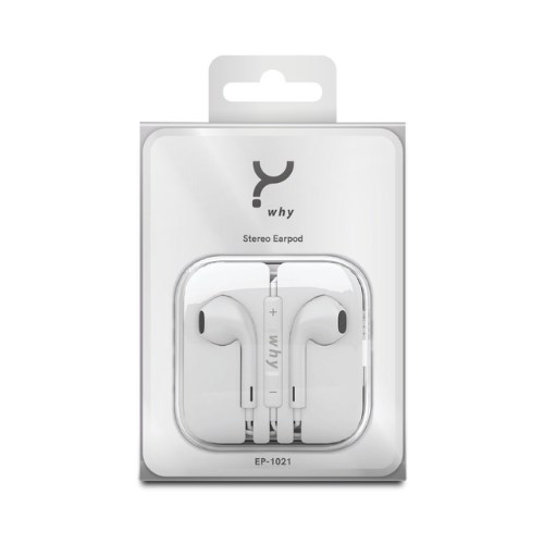 หูฟัง Why Earphone แจ็ค 3.5mm Stereo รุ่น EP-1021