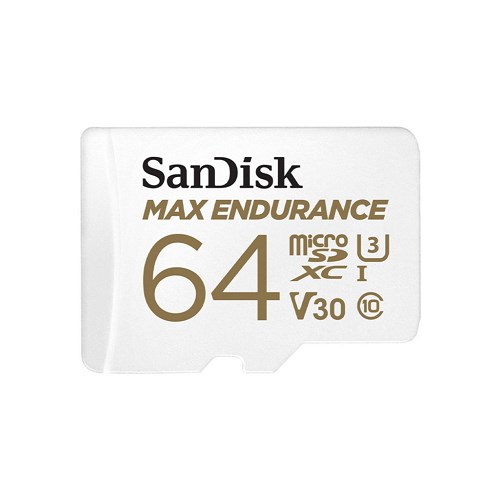 SanDisk 64GB MAX ENDURANCE microSD Card (SDSQQVR-064G-GN6IA)