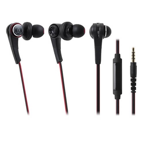 Audio-Technica Solid Bass Inner Earphone W|Remote & Mic (ATH-CKS770iS)