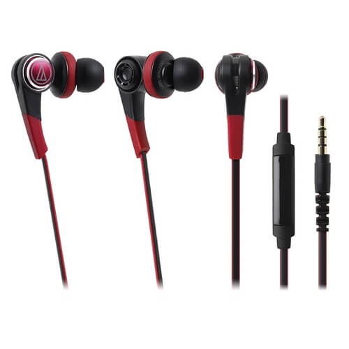 Audio-Technica Solid Bass Inner Earphone W|Remote & Mic (ATH-CKS770iS)