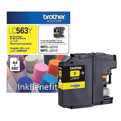 Brother Yellow LC563Y Ink Cartridge (LC-563Y)