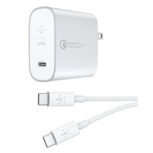 Belkin Wall Charger + Cable with Quick Charge (F7U074dq04-SLV)