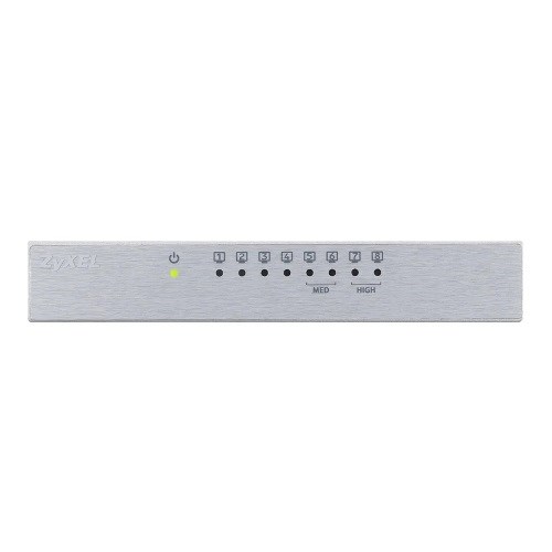 ZYXEL Gigabit Switching Hub 8-PORT, 1000BASE-T SOHO UNMANAGED DESKTOP SWITCH  (GS-108BV3)