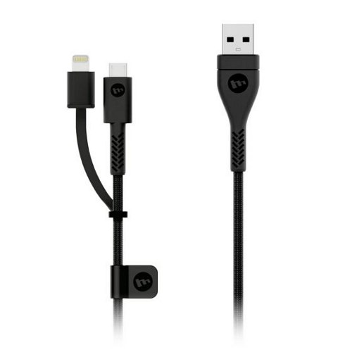 Mophie Pro Switch-Tip Cable USB A to Lightning & Micro-USB 1.2m. (3609)