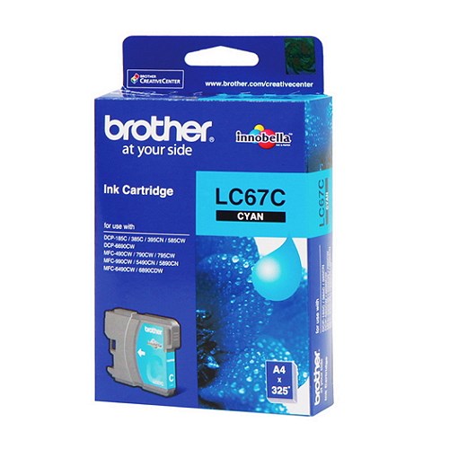 Brother Cyan Ink Cartridge (LC-67C)