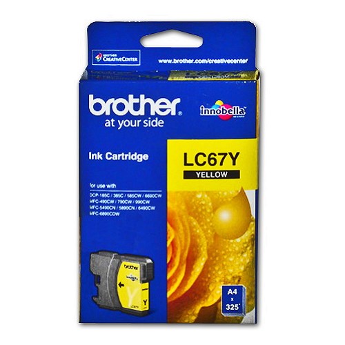 Brother Yellow Ink Cartridge (LC-67Y)