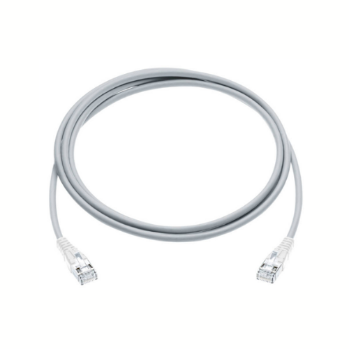 RDM-R830751-1  Patch Cord EL Cat. 6A, U/FTP, 4P, LSZH, gray, RJ45/s-RJ45/s, 3 m