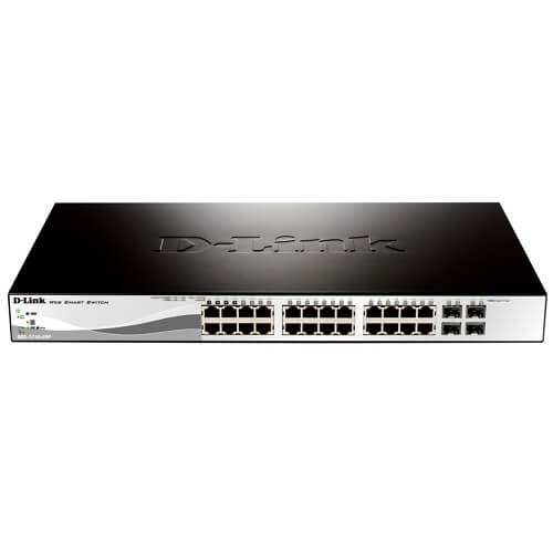D-Link 24-port UTP PoE 10|100|1000Mbps (DGS-1210-28P)