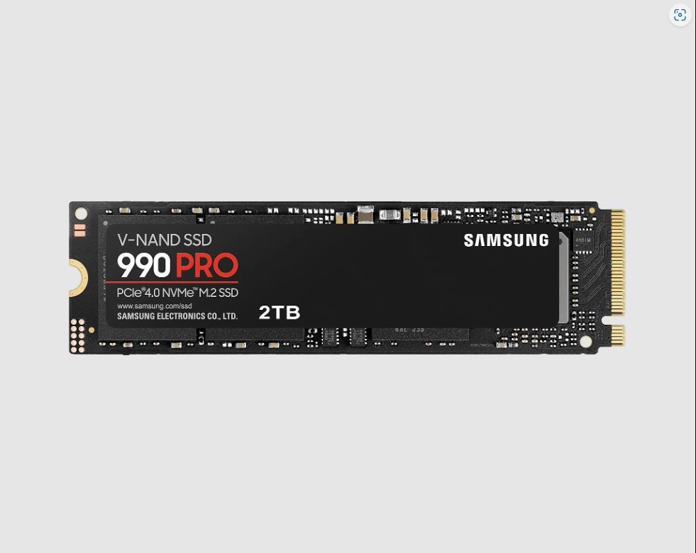 Samsung SSD 990 PRO PCIe4 NVMe M.2 2 TB