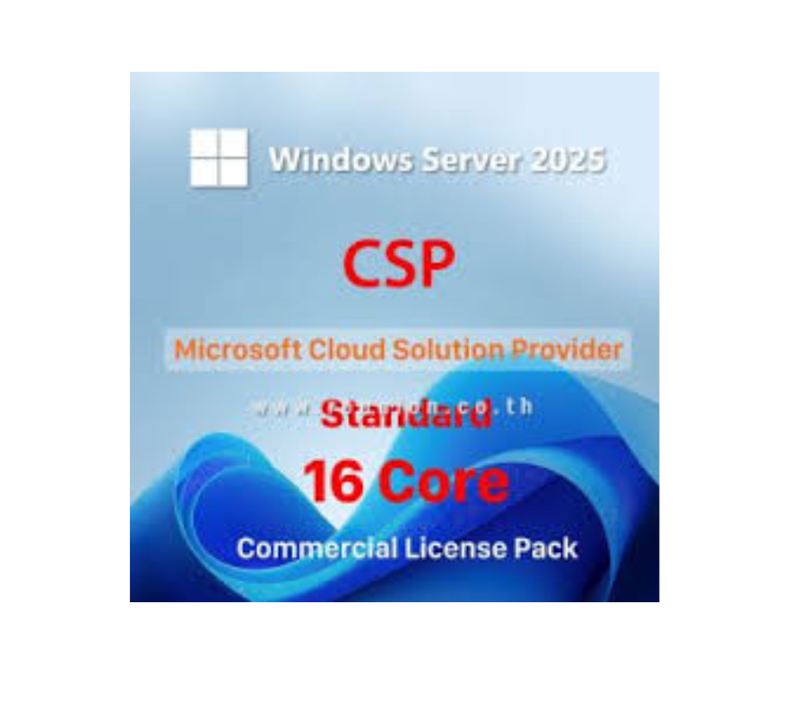 MCS-PWHC16CMO: Windows Server 2025 Standard - 16 Core License Pack