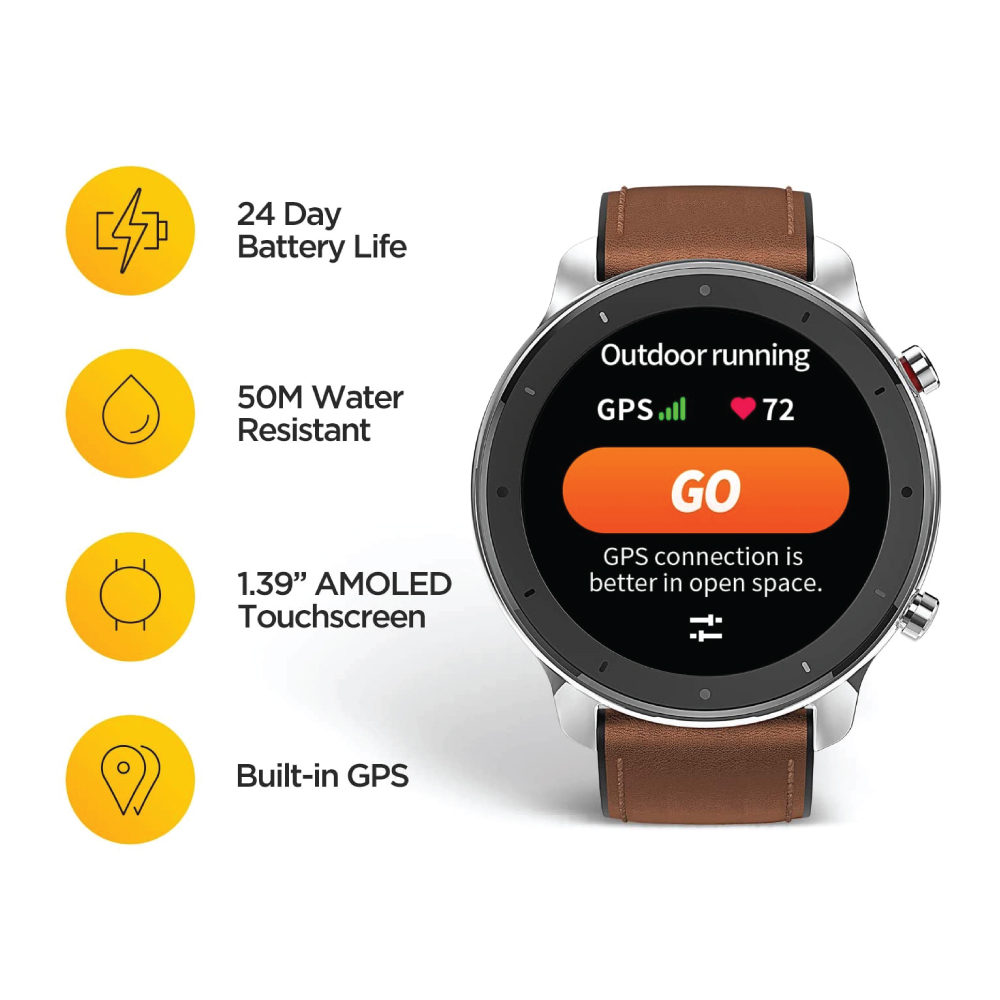 Amazfit Balance 3 (Stainless Steel)