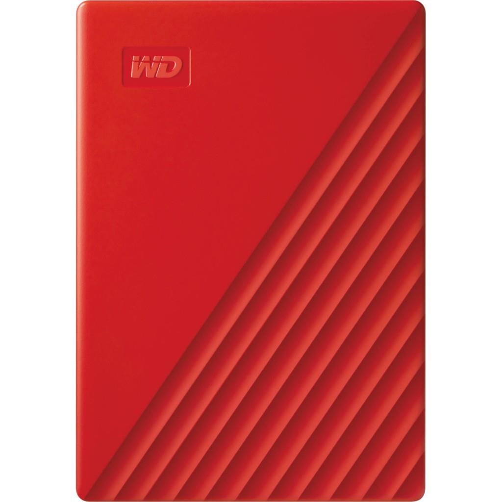WD My Passport 6TB, Red, USB 3.2 Gen 1 [ External 