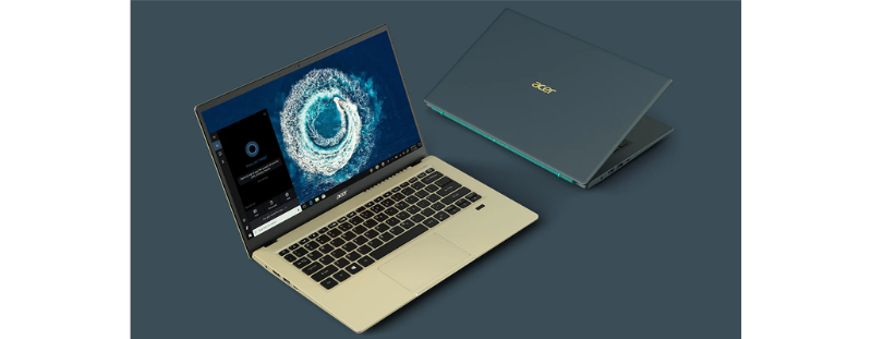 Acer Swift 3X SF314-510G-56T6 Notebook (NX.A0YST.00B) (Steam Blue) (โน๊ตบุ๊ค)