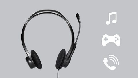 Logitech H370 USB Computer Headset (981-000710)