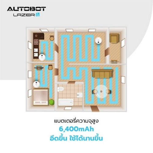 AUTOBOT รุ่น Lazer White Wifi Mapping Lazer Mark 4