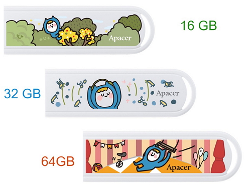 Apacer x Ning’s AH23A USB 2.0 ลายการ์ตูน Flash Drive