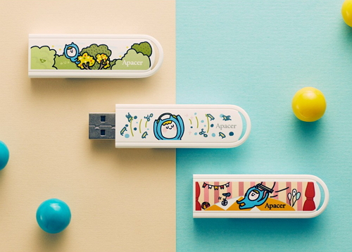 Apacer x Ning’s AH23A USB 2.0 ลายการ์ตูน Flash Drive