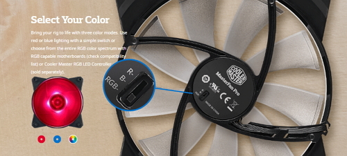 Cooler Master MasterFan Pro 140 Air Flow RGB (MFY-F4DN-08NPC-R1)