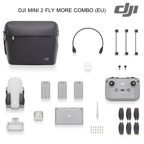 DJI Mini 2 Fly More Combo (EU) โดรนแอคชั่นแคมขนาดเล็ก