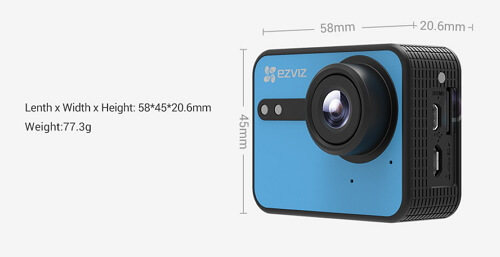 Ezviz Action Camera S1C