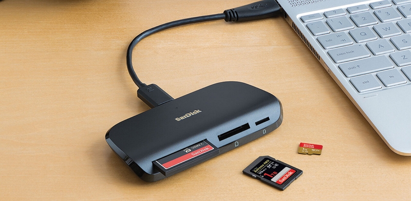 SanDisk ImageMate PRO USB-C Reader/Writer (SDDR-A631-GNGNN)