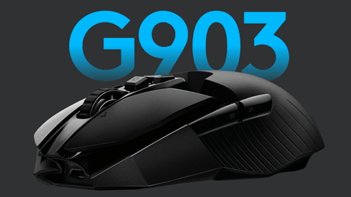Logitech G903 Lightspeed Wireless with Hero 16K Sensor