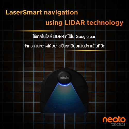 Neato Robotics D4 Connected Laser Guided Robot Vacuum