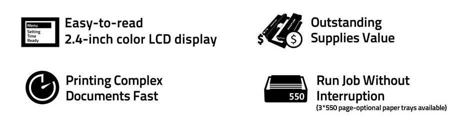 Pantum P5000DN Wireless Monochrome Laser Printer (PNT-P5000DN)