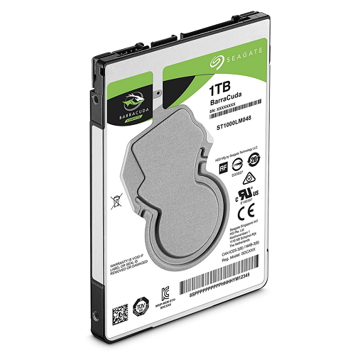 Seagate Barracuda 1TB HDD SATA-lll 2.5-inch Laptop and Mobile Internal Hard Drive (ST1000LM048)