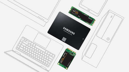 Samsung 500GB SSD 860 EVO M.2 (MZ-N6E500BW)