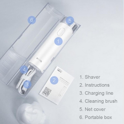 Xiaomi เครื่องโกนหนวดไฟฟ้า  Smate portable shaver (SMHE0001)