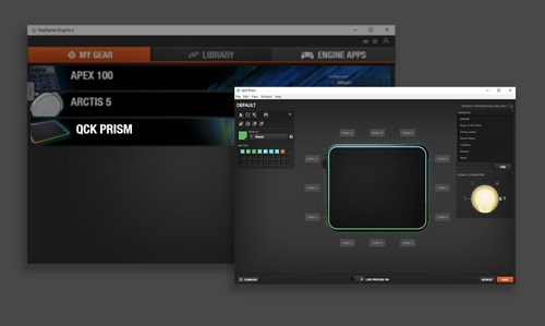 SteelSeries Qck Prism Gaming Mousepad (SS-63391)