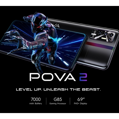 TECNO POVA 2 (Ram 6 + Rom 128) เกมมิ่งสมาร์ทโฟน