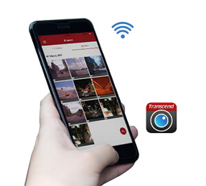 Transcend กล้องติดรถยนต์ DrivePro 230
