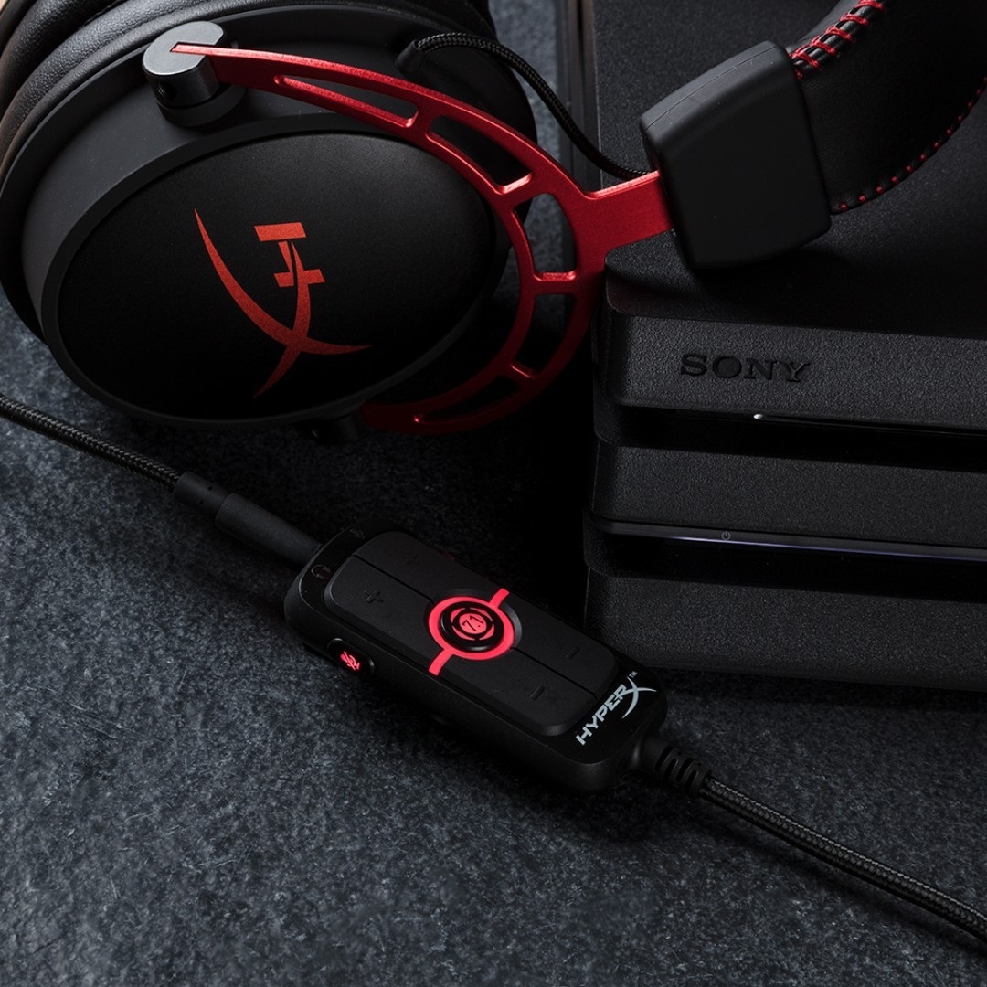 HyperX AMP USB SOUND CARD (HX-USCCAMSS-BK) การ์ดเสียง