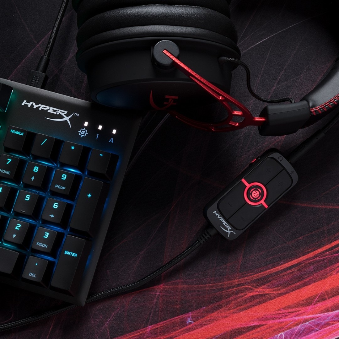 HyperX AMP USB SOUND CARD (HX-USCCAMSS-BK) การ์ดเสียง