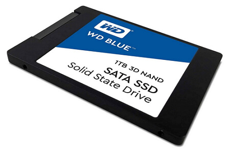 WD Blue 3D NAND SATA SSD 1TB WDS100T2B0A