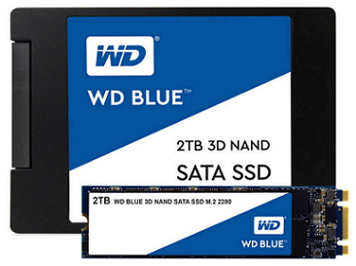 WD Blue 3D NAND SATA SSD 250GB (WDS250G2B0A)
