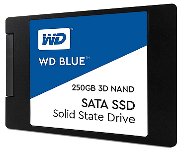 WD Blue 3D NAND SATA SSD 250GB (WDS250G2B0A)