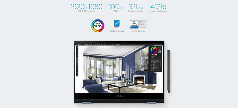 Asus Zenbook Flip 13 OLED UX363EA-HP701WS Notebook (โน๊ตบุ๊ค 2 in 1)