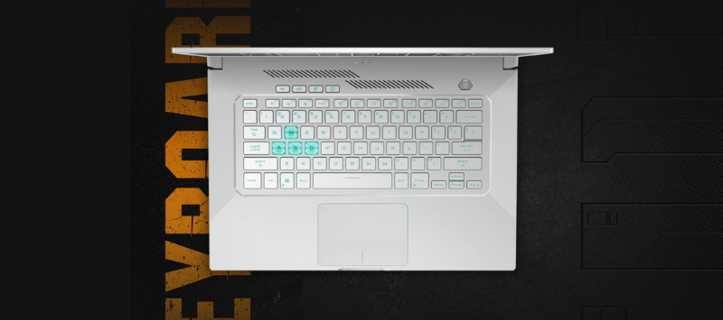 Asus TUF Dash F15 FX516PM-HN191T (Moonlight White) Notebook (โน๊ตบุ๊คเกมมิ่ง)