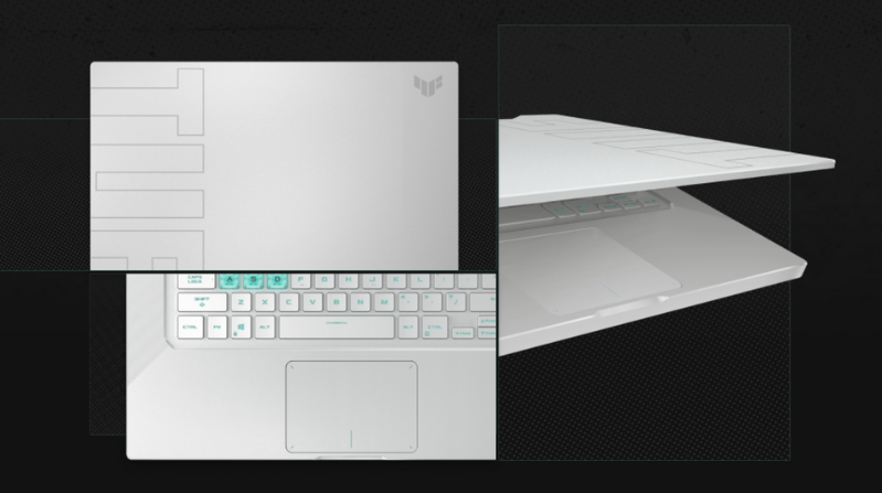 Asus TUF Dash F15 FX516PM-HN191T (Moonlight White) Notebook (โน๊ตบุ๊คเกมมิ่ง)