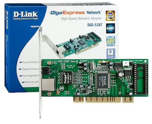 D-Link 32-BIT PCI 10/100/1000BASE-T (DGE-528T)